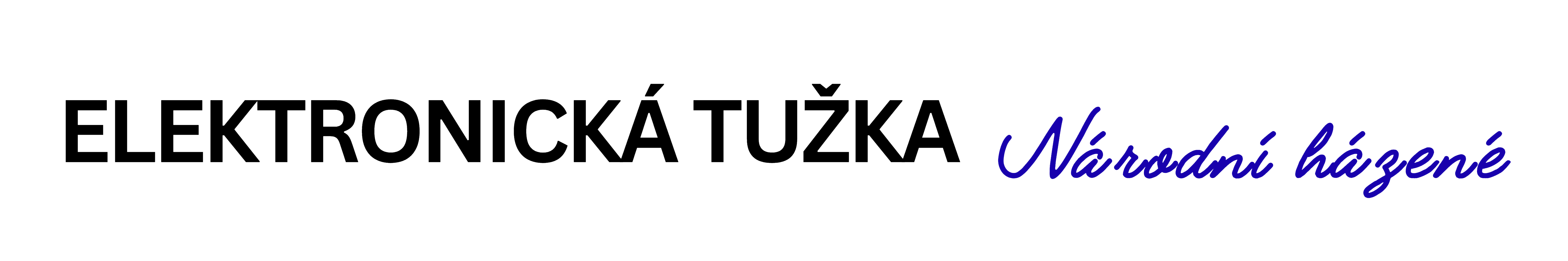 Elektronická tužka národní házené